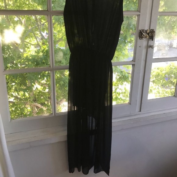 Loft 82 black sheer dress - Picture 6 of 6